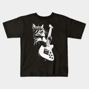Rockstar Cat Kids T-Shirt